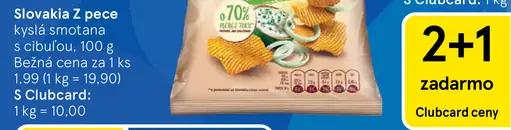 Slovakia Z pece kyslá smotana s cibuľou chipsy