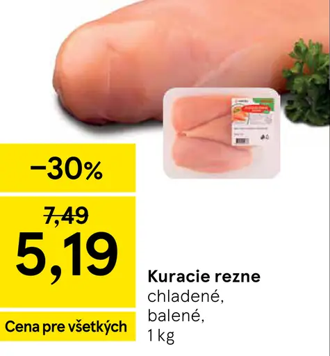 Kuracie rezne chladené