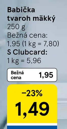 Babička tvaroh mäkký