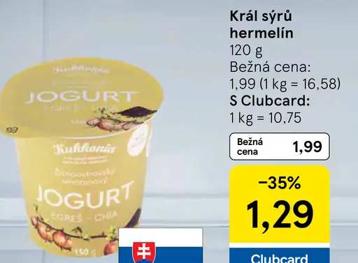 Kráľ sýru hermelín