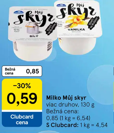 Milko Můj skyr jogurt