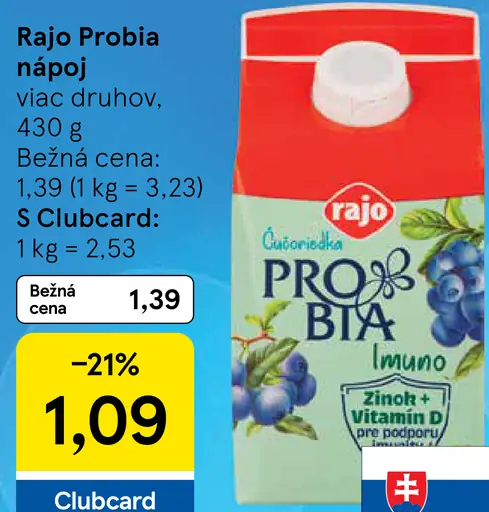 Rajo jogurtový nápoj