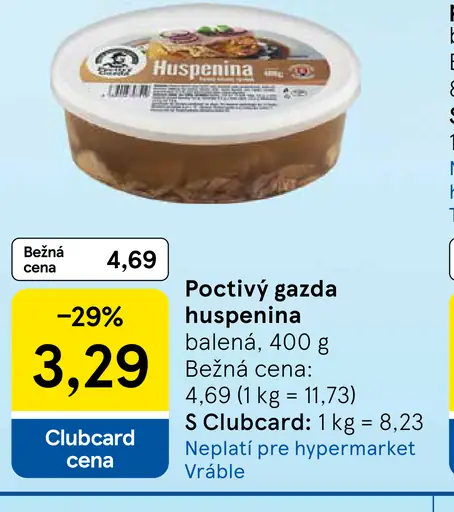 Poctivý gazda huspenina