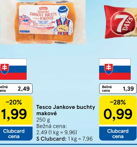 Tesco Jankove buchty makové