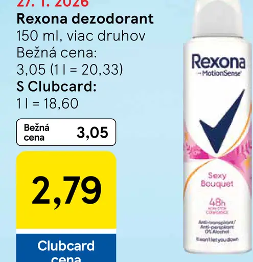 Rexona dezodorant