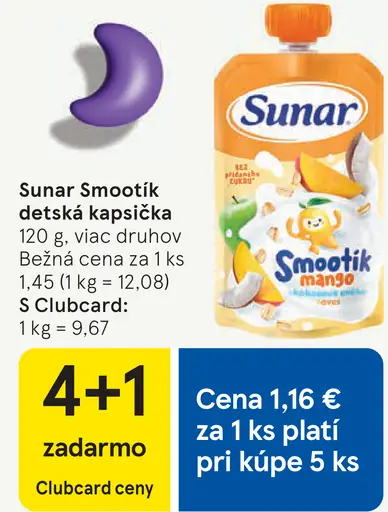 Sunar Smoothit detská kapsička