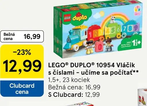 LEGO Duplo 10954 Vláčik s číslami – učíme sa počítať