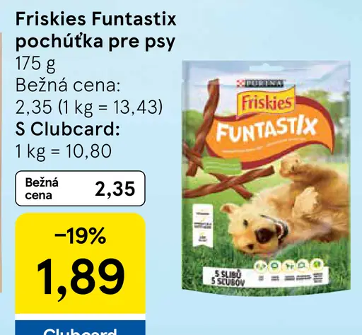Friskies Funtastix krmivo pre psov