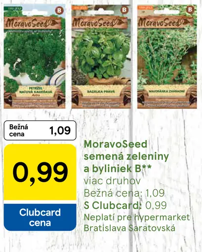 MoravoSeed semená zeleniny a byliniek