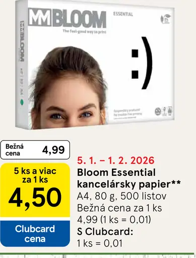 Bloom Essential kancelársky papier A4