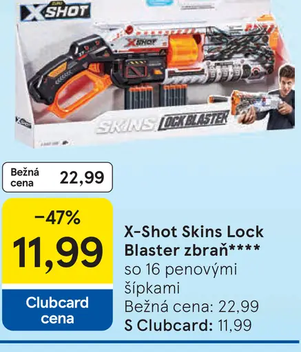 X-Shot Skins Lock Blaster zbraň