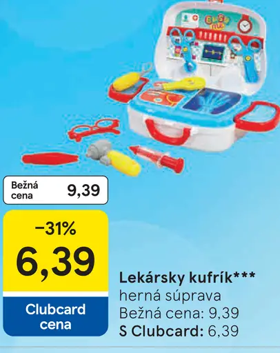 Lekársky kufrík herná súprava