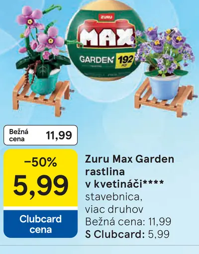 Zuru Max Garden rastlina v kvetináči stavebnica