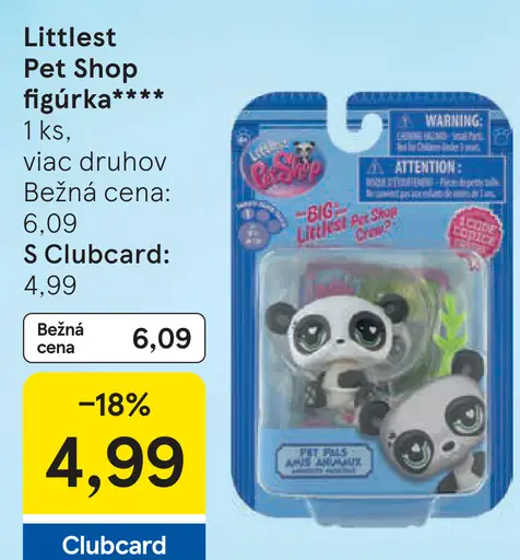 Littlest Pet Shop prekvapenie figúrka
