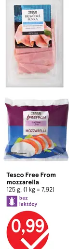 Tesco Free From mozzarella