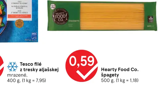 Hearty Food Co. špagety