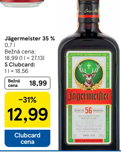 Jägermeister bylinný likér 35 %