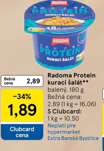 Radoma Proteín kurací šalát