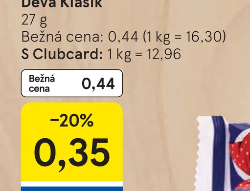 Deva Klasik tyčinka