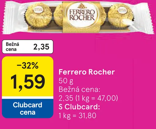 Ferrero Rocher bonbóny