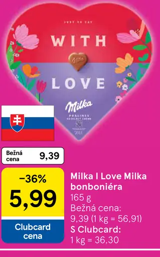 Milka I love Milka bonboniéra