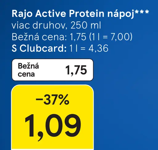 Rajo Active Protein Drink čokoláda