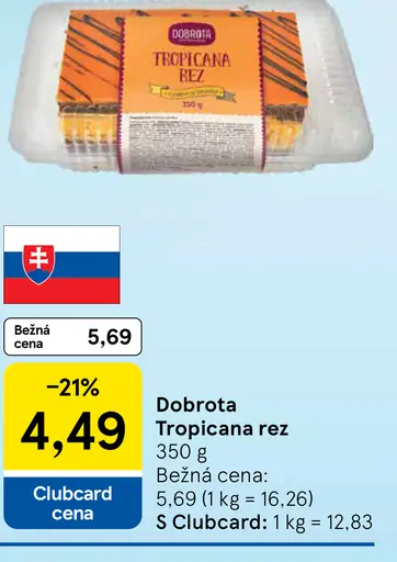 Dobrota Tropicana rez
