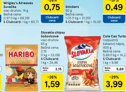 Slovakia Šošovicové chipsy