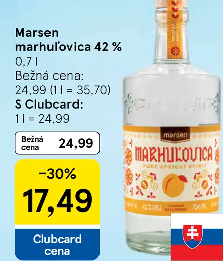 Marsen marhuľovica 42 %