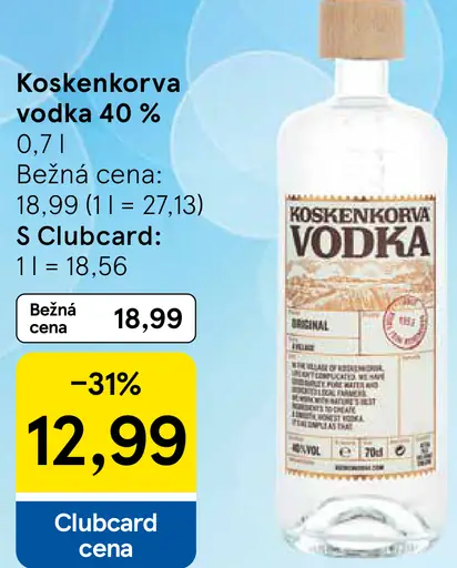 Koskenkorva vodka 40 %