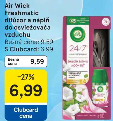 Air Wick Freshmatic difúzor a náplň do osviežovača vzduchu