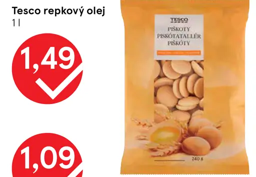 Tesco repkový olej