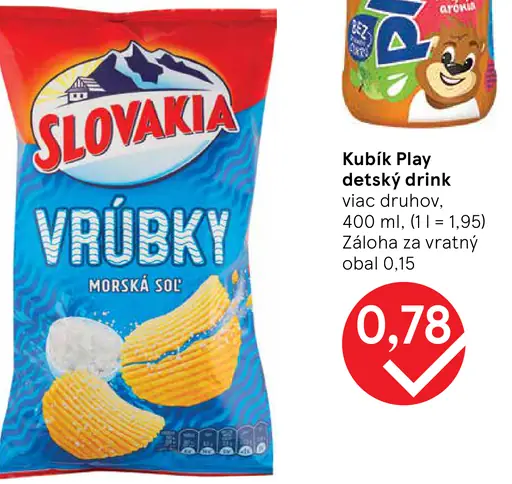 Slovakia Vrúbky morská soľ