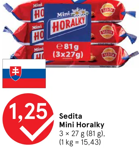 Sedita Mini Horalky oblátky