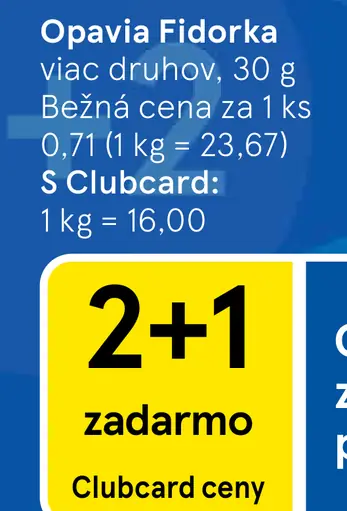 Opavia Fidorka mliečna s lieskovcami / horká s orieškami