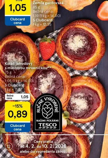 Koláč jahodový s maslovou mrveničkou