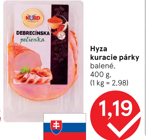 Nord debrecinska pečienka