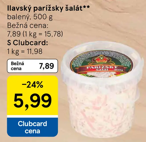 Ilavský parížsky šalát