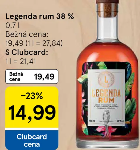 Legenda rum 38%