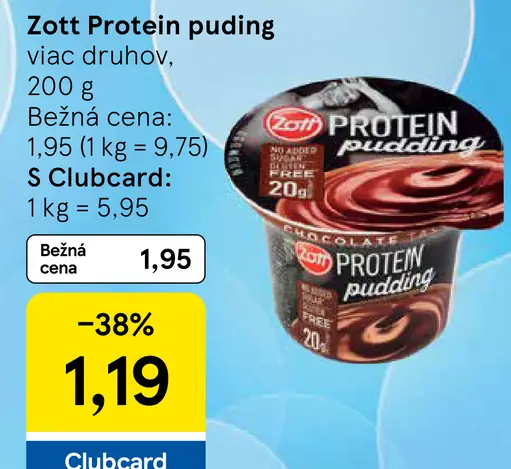 Zott Protein puding