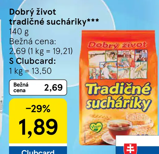 Dobrý Život tradičné sušienky