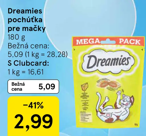 Dreamies pochúťka pre mačky