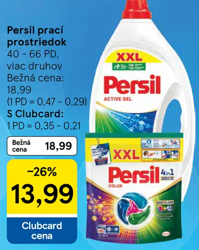 Persil prací prostriedok