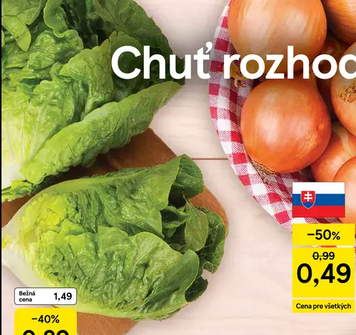 Tesco šalát Little Gem