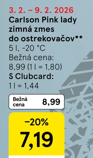 Carlson Pink lady zimná zmes do ostrekovačov -20 °C