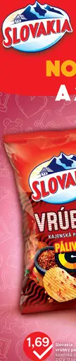 Slovakia Vrúbky pálivky kajenská paprika