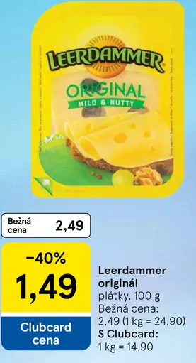 Leerdammer Original plátky