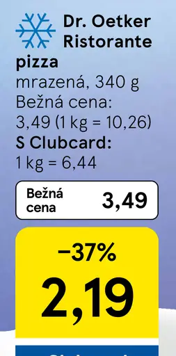 Dr. Oetker Ristorante pizza mrazená