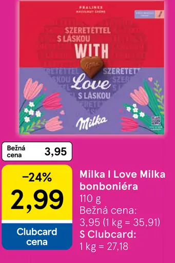 Milka I love Milka bonboniéra