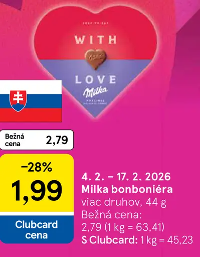 Milka I love Milka bonboniéra